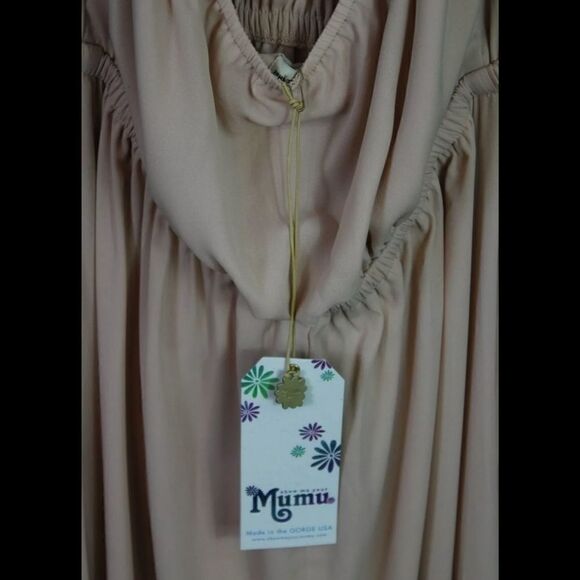 SHOW ME YOUR MUMU HEATHER HALTER DRESS SIZE XL BLUSH PINK - Picture 8 of 10